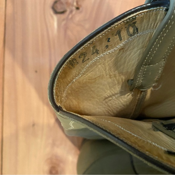 8 VINTAGE COWBOY BOOTS Womens,vintage gray boots,vintage western boots womens - Picture 7 of 7